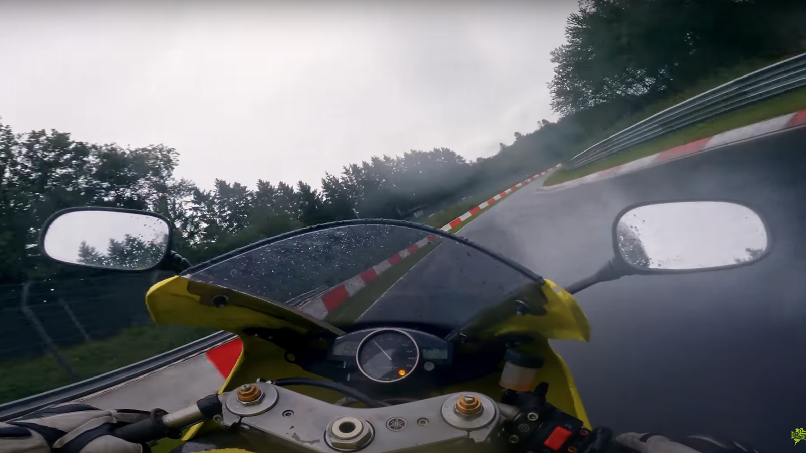 Fastest Wet Nurburgring lap Andy Carlile